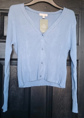 Light blue short ribbed - h&m,