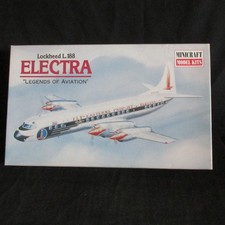 MINICRAFT MODEL KITS 14444.LOCKHEED L.188 ELECTRA.1;144 SCALE.SEALED BAG.