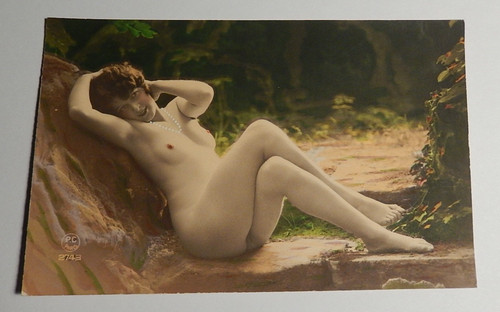 Vintage 1920 french risque - vintage, 1920's