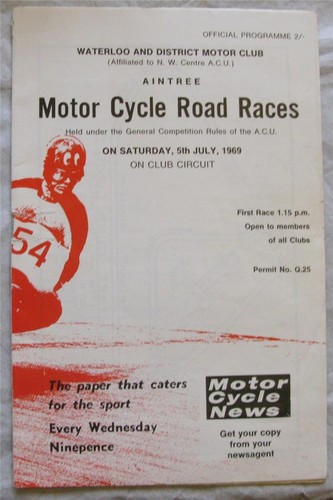 Aintree jul 1969 motor - 5, cycle
