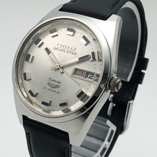 Vintage 1969 CITIZEN SEVEN STAR Deluxe 7 Cal.5270 Automatic 21Jewels Japan #2144