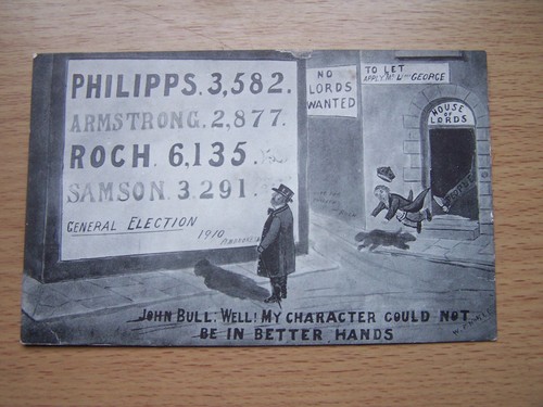 Political vintage postcard - political,