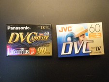 (2)  60 Minute Mini DV DVC