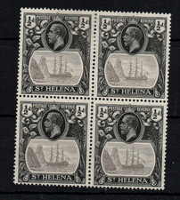 St Helena KGV 1/2d Cleft Rock