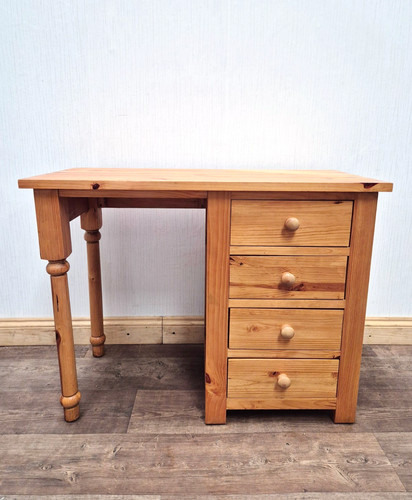 Wooden desk solid - desk, office