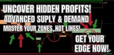 Advanced Supply Demand Zone Indicator MT4 | Pro Entry/Exit & Nested Zones
