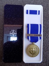 GENUINE NATO MEDAL FOR FORMER