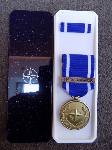 Genuine nato medal for former - nato,