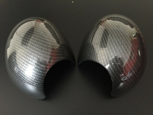 Carbon wing mirror covers - wing, fits