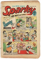 Sparky comic #313 16th January 1971 Peter Piper Hungry Horace - Combined P&P
