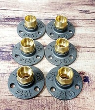 6 X Malleable Iron Pipe Flange