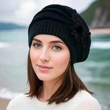 Women Winter Knitted Beret