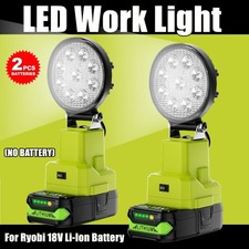 2X LED Work Light For RYOBI