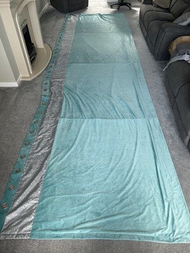 Pair extra long blue teal - pair, of