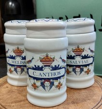 Vintage dutch delft apothecary - dutch,
