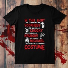 Halloween Costume Tee Horror, Scary Midweight Tee