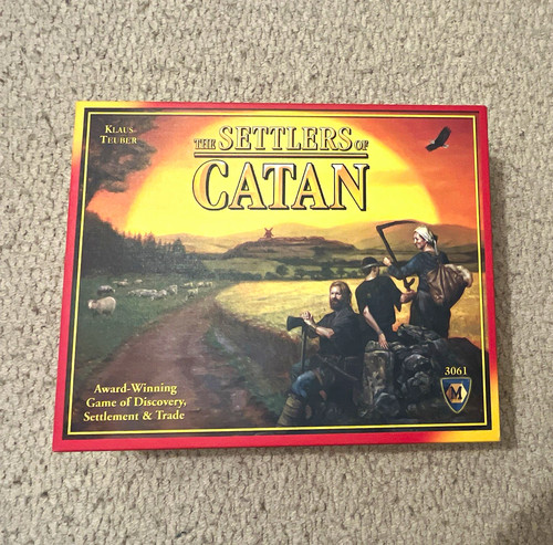 The settlers catan board - the,
