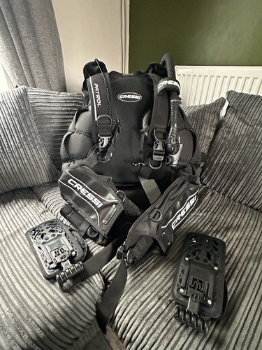 Cressi patrol bcd - back, wing