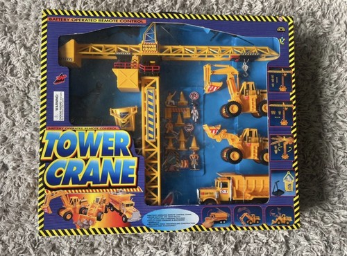 Tower crane play set - crane,