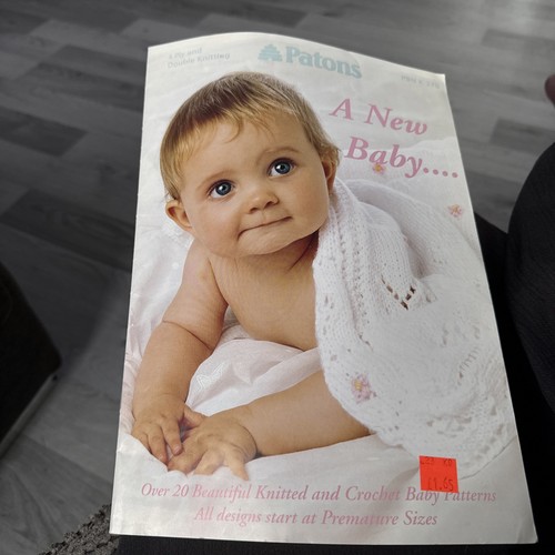 Patons new baby book - baby, no