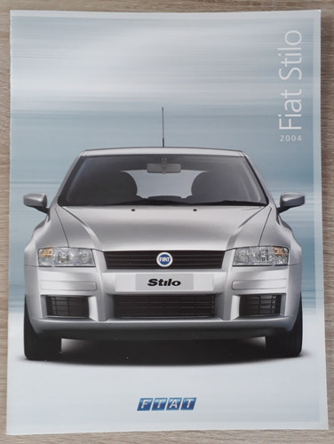 Fiat stilo brochure 2004 - fiat,