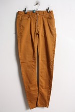 Primark Womens Super Skinny Vintage Y2K Jeans Brown - Size 8 (K75)