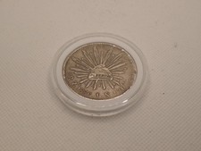 1886 Mexican 8 Reales silver