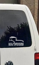 No Farmers No Food Vinyl Decal