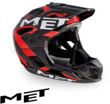 MET Parachute Full Face Enduro MTB DH Bike Helmet Size M 54-58cm