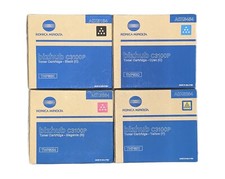 4 x Original Toner Konica