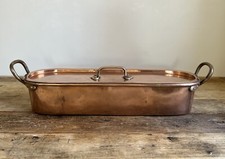 Large Antique Copper Fish