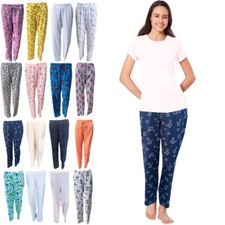 Women Ladies Girls Cotton Pyjama Lounge / Sleep Wear Night Suit Nightwear Cotton