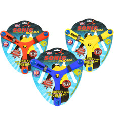 Wicked Outdoor Sonic Booma Foam Returning Boomerang 15-20m Flight Range Kids Toy