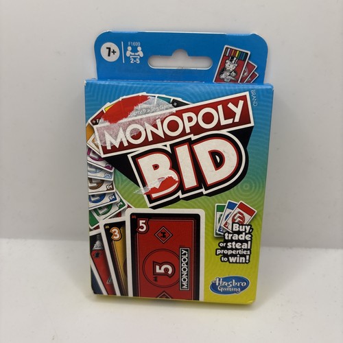 Monopoly bid - monopoly, card