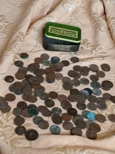 Job lot vintage british copper - british,