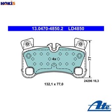 BRAKE PAD SET DISC BRAKE
