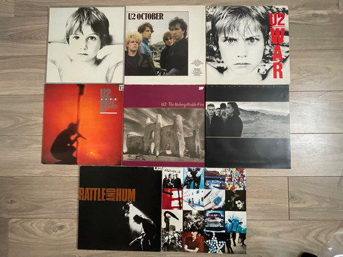 Vinyl lps inc - u2,