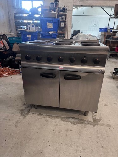 Electric commercial range - electric,