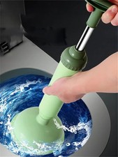 Powerful Drain Buster Unblocker Plunger Toilet Sink Clog Remover Rubber Sucker