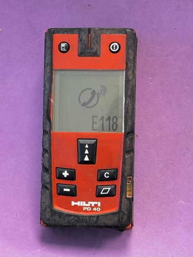 Error hilti pd 40 - **as/is,