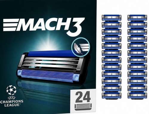 Pcs gillette mach3 - 24,