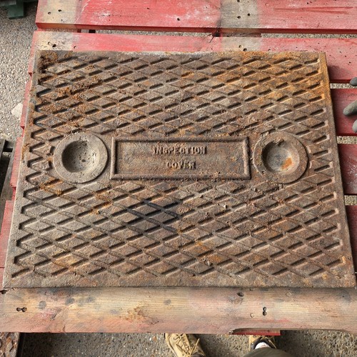 Cast iron manhole cover - manhole, 660mm