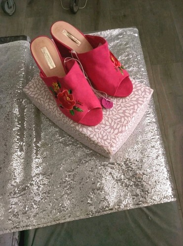 Cerise pink faux - pink,
