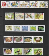 GB - JERSEY 2010 COLLECTION OF MNH SETS AND MIN. SHEETS.  6 SCANS.  f39)
