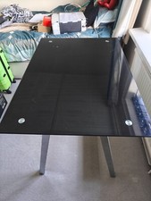 John Lewis Office Desk. Black