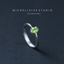 Sterling Silver Peridot