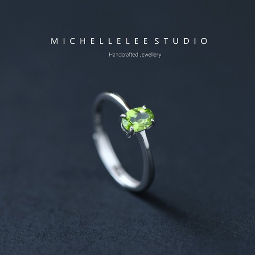 Sterling silver peridot - sterling,