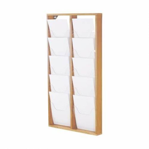 Pocket wall mounted - 10, a4