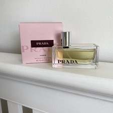 PRADA Amber EDP Eau De Parfum 50ml NEARLY NEW