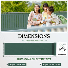 Garden privacy screen - screen, netting